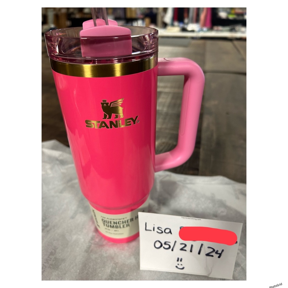 BRAND NEW Pink Parade Stanley 30oz tumbler